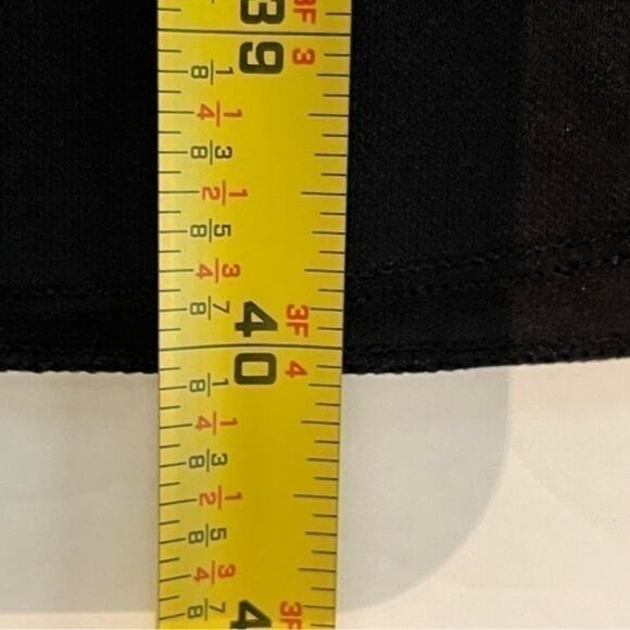 Express Drape Neck Little Black‎ Dress Minimalist Neutral Y2K NWOT Size 3/4 - Picture 10 of 11